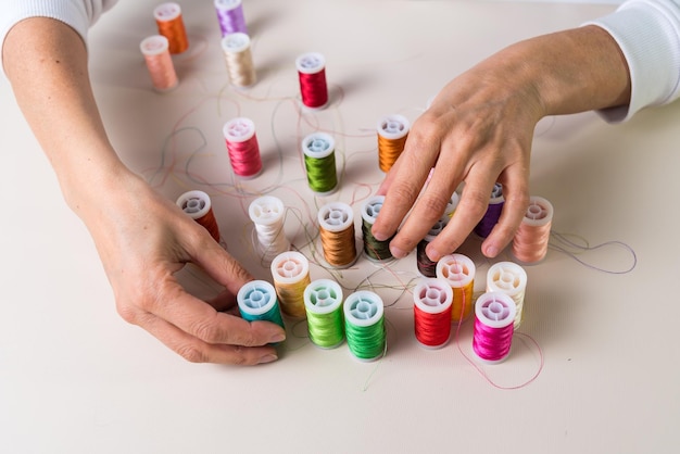 etapy pracy hafciarki